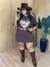 Camisetão Coração Marrom - Ray Plus Boutique