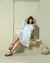 Imagem do Vestido Tule Nula Manga Branco Plus Size