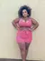 Imagem do Biquini Top Renda Rosa Plus Size