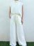Pantalona Bolso Off White - comprar online