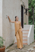 Pantalona Bolso Ocre - PANTALONES