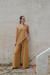 Pantalona Bolso Ocre