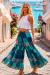 Boho Chic: Calça Pantalona Patchwork Moorea Gold