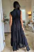 Boho Chic: Vestido Autumn Leaf Golden & Silver - loja online