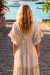Boho Chic: Vestido longo Off White com bordados Maui - Canto da Lucy