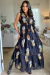Boho Chic: Vestido Autumn Leaf Golden & Silver - Canto da Lucy