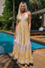 Boho Chic: Vestido Frente Única Jaisalmer Gold - Canto da Lucy