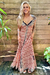 Boho Chic: Vestido Gypsy Block Printing Marigold na internet