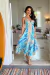 Boho Chic: Vestido Lenço Frente Única Mermaid Gold - Canto da Lucy
