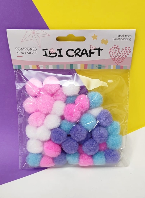Pompones Decorativos x50 - comprar online