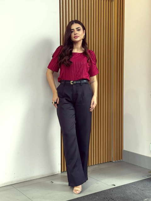 Calça Bianca - Preto - comprar online