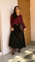 Blusa Tamiris Bordo - LuBandeira