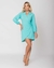 Vestido Ana Livia -Verde Agua