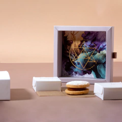 Caja de mensajes en cartón x 4 unidades en estuche - comprar en línea