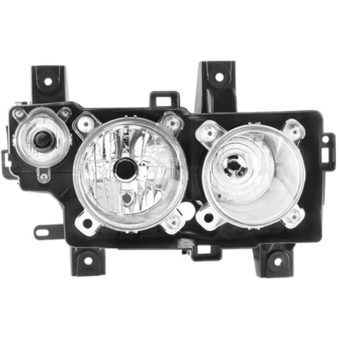 Farol Caminhão Mercedes Benz Atego H1/H7 com Lanterna Pisca Nino