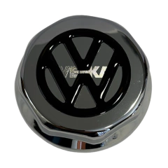 Sobre Tampa Cromada Cubo VW Delivery Com Emblema - Rubinho Auto Peças
