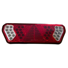 Imagem do Par Lanterna Carreta Led Guerra 12V Traseira Universal