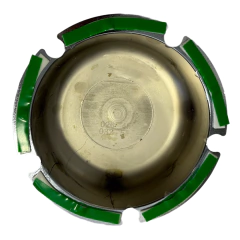 Kit com 6 Sobre Tampa Cromada Cubo Carreta 5 Furos Pequena - Rubinho Auto Peças