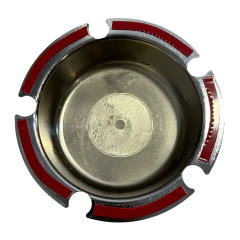 Kit com 6 Sobre Tampa Cromada Cubo Carreta 5 Furos Grande - Rubinho Auto Peças