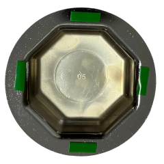 Par Sobre Tampa Cromada Cubo Dianteira SC S5 NTG Com Emblema - loja online