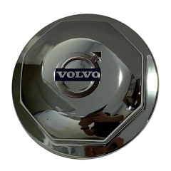 Par Sobre Tampa Cromada Cubo Diant Volvo FH NH Com Emblema - comprar online