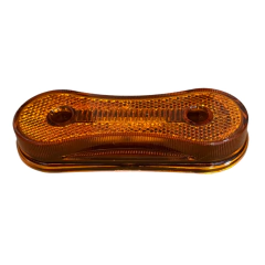 Kit com 10 Lanterna Lateral Facchini LED Bivolt Amarela - Rubinho Auto Peças