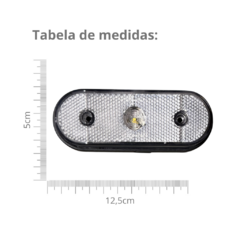 Lanterna Lateral Facchini LED Bivolt Cristal Universal - loja online