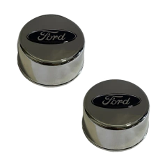 Par Sobre Tampa Cromada Cubo Ford 3/4 Com Emblema - comprar online