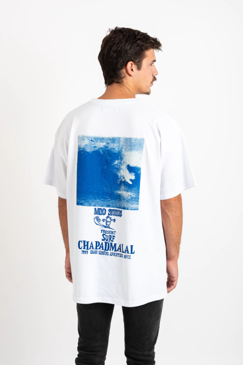 REMERA OVERSIZE CHAPADMALAL BLANCO