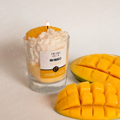 Vela tipo Postre Mango