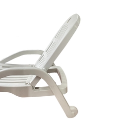 Reposera Max Garden Blanca 5 Posiciones - comprar online