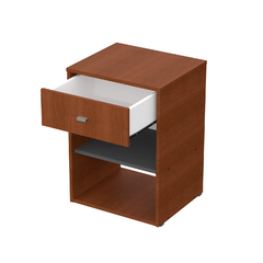 Mesa De Luz Milenial 1 Cajón Color Tabaco - comprar online