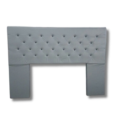 Respaldo Saluma Capitpne Ecocuero Gris