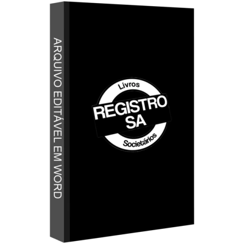 Livro de Registro de Atas das Reuniões das Assembleias Gerais Extraordinárias Eletrônico (Arquivo Editável)