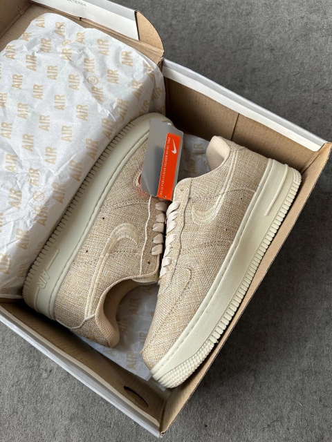 Tênis Air Force Linho/Palha Premium - comprar online