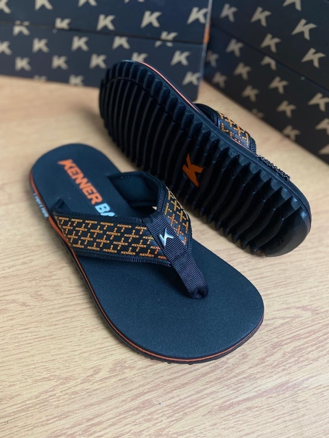 Chinelo Baw Preto/Laranja Premium - comprar online