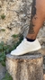 Tênis Dunk low Nude com cadarço corda - comprar online