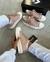 Tênis All Star Shine Plataforma cano baixo Rosé Luxo com brilho