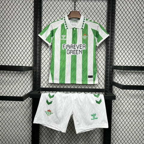 Conjunto Infantil Hummel Real Betis I 2024/25 Torcedor Pro Unissex - comprar online