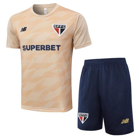 Conjunto Treino New balance São Paulo 2024/25 Pro masculino