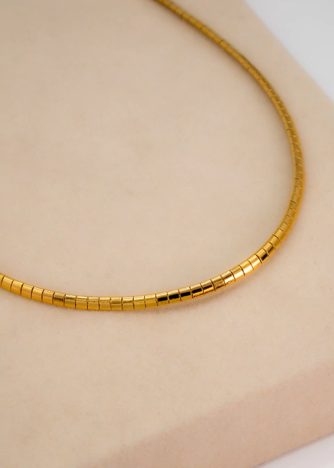 Collar Dorado Rígido - comprar online