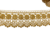 Renda Guipir Sa624 - Larg: 7,0cm - Dourado - Rolo 13,70 Mts - comprar online