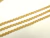 Fita Galão Passamanaria GA40-1 Dourado Larg. 1,1 cm Comp: 20 metros