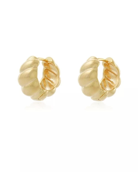 Brinco Argolinha Croissant