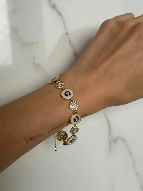 Pulseira Olho Grego Luxury