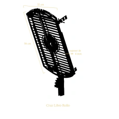 Imagen de ASADOR ROLLO 80 CM