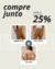 Trio Vênus Conhaque e Offwhite