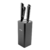 SET X4 CUCHILLO HUDSON DESIGN C/SOPORTE