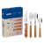 Set Cubiertos Dynamic Tramontina para Asado 24pzs