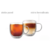 Set Taza x2 Hudson Doble Pared Vidrio - 150 Ml en internet